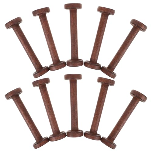 GLSTOY 10 Stück Vintage Holzspule Holz Nähstickgarn Spule Draht Webbänder Für Stickerei Und Nähmaschinen Kunsthandwerk GLSTOY 10 Stück Vintage Holzspule Holz Nähstickgarn Spule Draht Webbänder Für Stickerei Und Nähmaschinen Kunsthandwerk von GLSTOY
