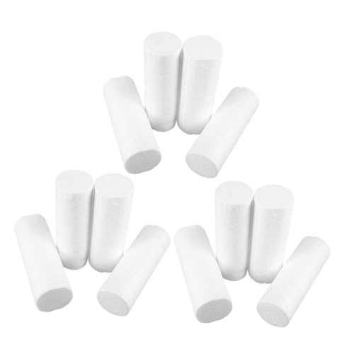 GLSTOY 12 Stück Teiliges Polystyrol Schaumstoffzylinder Stabile Bemalbare DIY Schaumstoffstäbe für Weihnachtskranz Basis Bastelprojekte Frühe und Kreative Handarbeiten GLSTOY 12 Stück Teiliges Polystyrol Schaumstoffzylinder Stabile Bemalbare DIY Schaumstoffstäbe für Weihnachtskranz Basis Bastelprojekte Frühe und Kreative Handarbeiten von GLSTOY