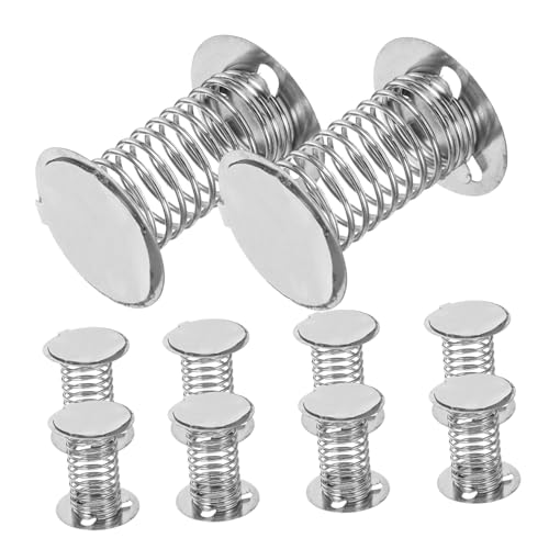 GLSTOY 12Stücke Metallfederbasis Wackelkopf für DIY Handwerk Vielseitige Dekoration für Zuhause Büro und Auto Federsockel für Projekte Puppenaccessoires und Mehr von GLSTOY