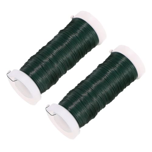 GLSTOY 2 Rollen Drahtgebundener Flexibler Gartendraht Haushaltsgartenbinder Blumenarrangement Blumensträuße Wickeldraht Blumenstieldraht Blumendraht Garten Flexibler Drahtbinder GLSTOY 2 Rollen Drahtgebundener Flexibler Gartendraht Haushaltsgartenbinder Blumenarrangement Blumensträuße Wickeldraht Blumenstieldraht Blumendraht Garten Flexibler Drahtbinder von GLSTOY