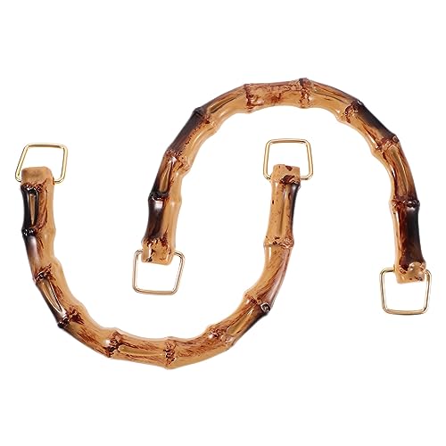 GLSTOY 2 Stück Bambus U Förmige Taschengriffe DIY Ersatzgriffe für Strohtaschen Strandtaschen Langlebige Praktische Tragegriffe Zubehör für Handgefertigte Taschen GLSTOY 2 Stück Bambus U Förmige Taschengriffe DIY Ersatzgriffe für Strohtaschen Strandtaschen Langlebige Praktische Tragegriffe Zubehör für Handgefertigte Taschen von GLSTOY