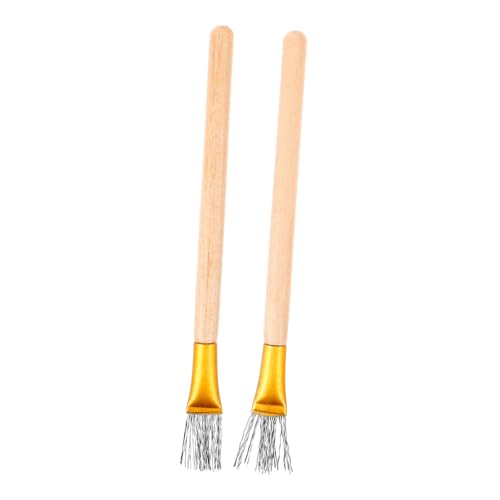 GLSTOY 2 Stück Töpferwerkzeugbürsten Ton Modellierpinsel Töpfer Modellierpinsel Töpfer Modellierwerkzeug Töpfer Ton Modellierwerkzeug Töpfer Ton Werkzeug DIY Ton Skulpturwerkzeuge DIY von GLSTOY