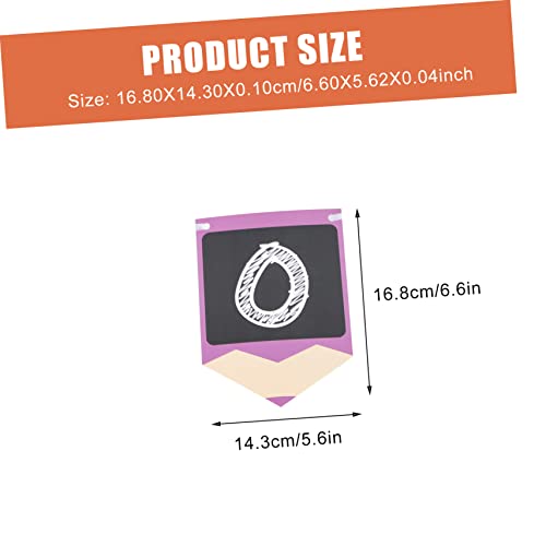 GLSTOY 2 Stück Welcome Banner Teilig Papier Hängend für Schulanfang Dekoration Klassenzimmer Party Back To School Saison Farbenfroh Leicht Tragbar von GLSTOY