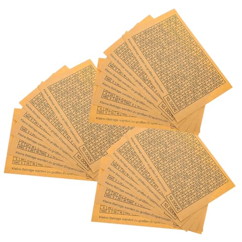 GLSTOY 20 Blatt Teiliges Sparschwein Aufkleber Nummerierte DIY Sparziel Sticker für Euro Spardose Selbstklebende Geld Sparaufkleber Kinderfreundlich Einfach Anzubringen GLSTOY 20 Blatt Teiliges Sparschwein Aufkleber Nummerierte DIY Sparziel Sticker für Euro Spardose Selbstklebende Geld Sparaufkleber Kinderfreundlich Einfach Anzubringen von GLSTOY
