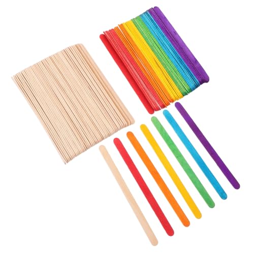 GLSTOY 200 Stück Teiliges Buntes Eisstäbchen- Langlebige Holzstäbe zum Basteln Vielseitig für Diy-kunstprojekte Robuste Eisstiele in Leuchtenden Farben für Heimgebrauch GLSTOY 200 Stück Teiliges Buntes Eisstäbchen- Langlebige Holzstäbe zum Basteln Vielseitig für Diy-kunstprojekte Robuste Eisstiele in Leuchtenden Farben für Heimgebrauch von GLSTOY