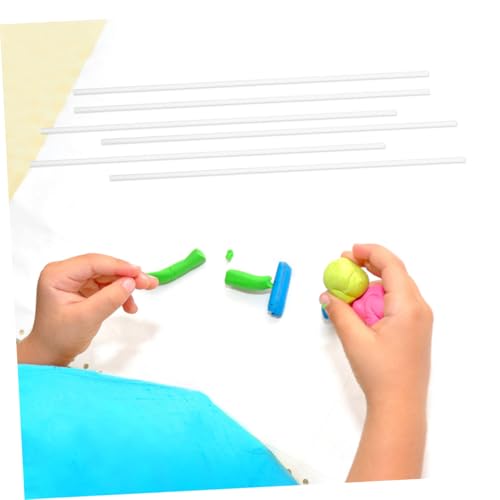 GLSTOY 20Stücke Polymer Stäbe für DIY Projekte Weicher Bastelton für Miniaturfiguren Acryl Stützstäbe Vielseitige Anwendungen für Rührstäbchen und Modellständer GLSTOY 20Stücke Polymer Stäbe für DIY Projekte Weicher Bastelton für Miniaturfiguren Acryl Stützstäbe Vielseitige Anwendungen für Rührstäbchen und Modellständer von GLSTOY