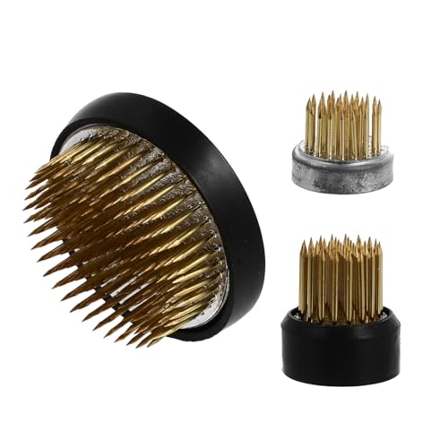 GLSTOY 3 STÜCKE Blumensteckigel Rund mit Dicker Basis und Gummischutz Robustes Stecknadelhalter Tool für Stabiles Blumenarrangement für Dekostange und Tischdeko GLSTOY 3 STÜCKE Blumensteckigel Rund mit Dicker Basis und Gummischutz Robustes Stecknadelhalter Tool für Stabiles Blumenarrangement für Dekostange und Tischdeko von GLSTOY