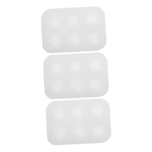 GLSTOY 3 Stück Teiliges Silikon Mischpalette für Acryl und Ölfarben Wiederverwendbar Langlebig Fach Farbmischpalette Leicht zu Reinigen für Künstler Studenten und DIY Malprojekte GLSTOY 3 Stück Teiliges Silikon Mischpalette für Acryl und Ölfarben Wiederverwendbar Langlebig Fach Farbmischpalette Leicht zu Reinigen für Künstler Studenten und DIY Malprojekte von GLSTOY