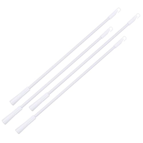 GLSTOY 4 Stück Teiliges Aluminiumlegierung Jalousie Kippstäbe Transparent Langlebig Praktisch Ersatz für Lamellen Vorhangsteuerung von GLSTOY