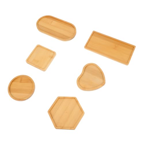 GLSTOY 6 Stück Teiliges DIY Mosaik Holztablett Kreative Bastelplatte für Heimdeko Inkl Formen Viereck Kreis Sechseck Herz Oval Länglich Naturbelassen für Individuelle Tabletts und GLSTOY 6 Stück Teiliges DIY Mosaik Holztablett Kreative Bastelplatte für Heimdeko Inkl Formen Viereck Kreis Sechseck Herz Oval Länglich Naturbelassen für Individuelle Tabletts und von GLSTOY