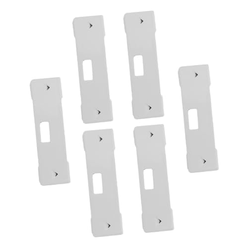 GLSTOY 6 Stück Teiliges Vertikaljalousien Reparaturclips Einfache Installation Kompatibel Praktischer Lamellenhalter zur Schnellen Reparatur von Vertikalen Lamellen Zeitsparend und von GLSTOY