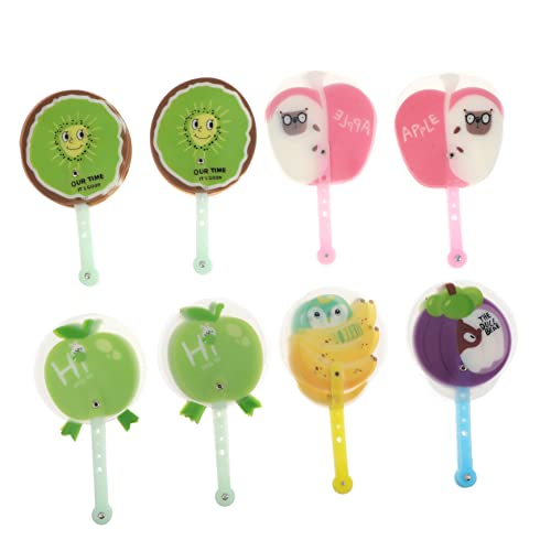 GLSTOY 8 Stück Teiliges Sommer Faltfächer aus Kunststoff Kühler Dekorativer Fächer im Fruchtigen Design für Partys Hochzeiten und Reisen Handlich und Bequem zu Halten GLSTOY 8 Stück Teiliges Sommer Faltfächer aus Kunststoff Kühler Dekorativer Fächer im Fruchtigen Design für Partys Hochzeiten und Reisen Handlich und Bequem zu Halten von GLSTOY