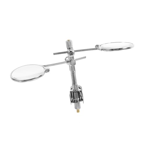 GLSTOY Brillenlupe mit Robusten Glaslinsen für Uhrmacher und Schmuckreparatur Freihändig Clipbar mit Weicher Gummipolsterung Präzise Vergrößerung für Feine Detailarbeit Leicht und GLSTOY Brillenlupe mit Robusten Glaslinsen für Uhrmacher und Schmuckreparatur Freihändig Clipbar mit Weicher Gummipolsterung Präzise Vergrößerung für Feine Detailarbeit Leicht und von GLSTOY