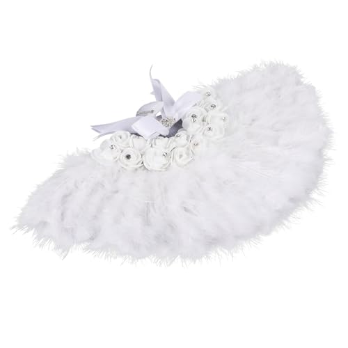 GLSTOY Eleganter Handfächer aus Federn mit Strasssteinen Dekorativer Brautfächer für Hochzeiten und Festivals Robustes Vielseitiges Accessoire für Party und Fotografie GLSTOY Eleganter Handfächer aus Federn mit Strasssteinen Dekorativer Brautfächer für Hochzeiten und Festivals Robustes Vielseitiges Accessoire für Party und Fotografie von GLSTOY