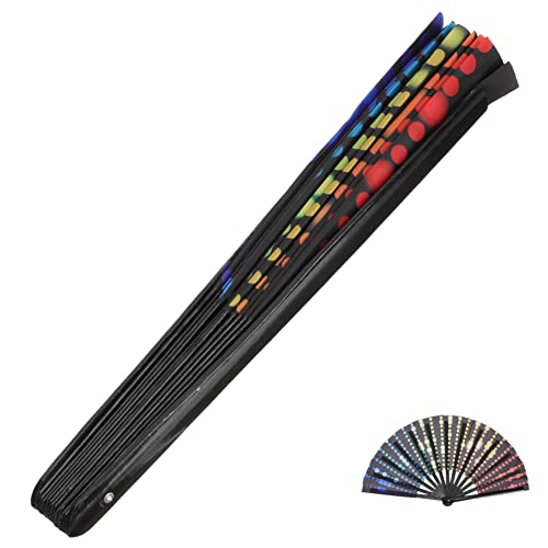 GLSTOY Faltfächer im Chinesischen Stil Handheld Fächer Stabilem Bambus Tragbar Leicht für Tanz Party und Dekoration Große Einzigartiges Antikes Design GLSTOY Faltfächer im Chinesischen Stil Handheld Fächer Stabilem Bambus Tragbar Leicht für Tanz Party und Dekoration Große Einzigartiges Antikes Design von GLSTOY
