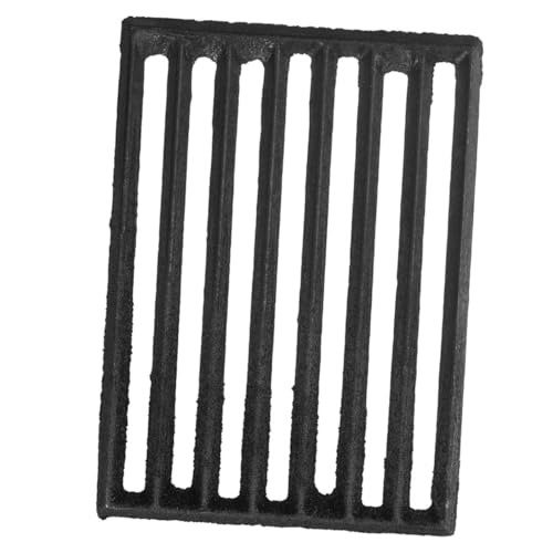 GLSTOY Feuerrost für Holzofen Langlebiges Rechteckiges Grillrost aus Hitzebeständigem Metall für BBQ Camping und Gartenpartys GLSTOY Feuerrost für Holzofen Langlebiges Rechteckiges Grillrost aus Hitzebeständigem Metall für BBQ Camping und Gartenpartys von GLSTOY
