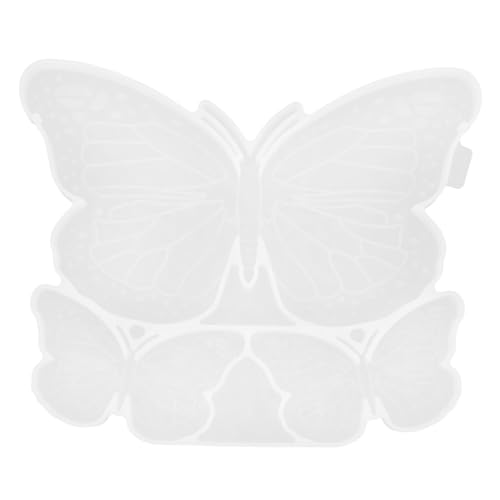 GLSTOY Handgemachte Schmetterlings Silikonform für DIY Wanddekoration Wiederverwendbare Gießform für Kreative Bastelprojekte für Epoxidharz und Kunsthandwerk von GLSTOY