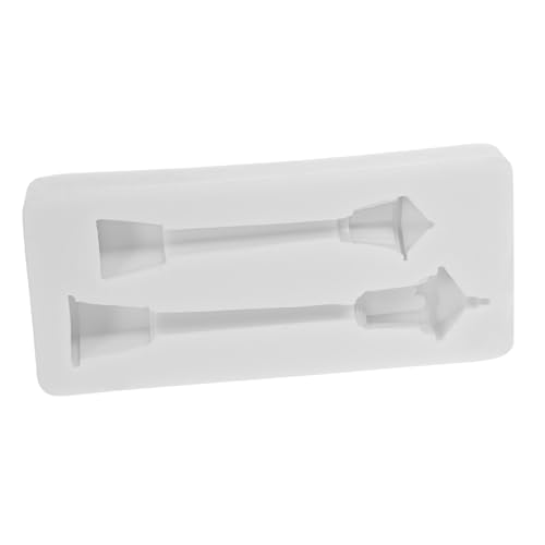 GLSTOY Hitzebeständige Silikonform Straßenlaterne für DIY Kerzen Gießen und Resin Basteln Flexible Miniaturform für Backen Fondant Harz und Kreative Dekorationen von GLSTOY