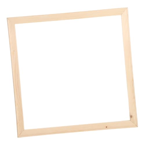 GLSTOY Holz-keilrahmen: 40 X 40 cm Holz-leinwandrahmen Mit Nägeln Für Ölgemälde Und Poster – DIY-keilrahmen Für Wanddekoration von GLSTOY