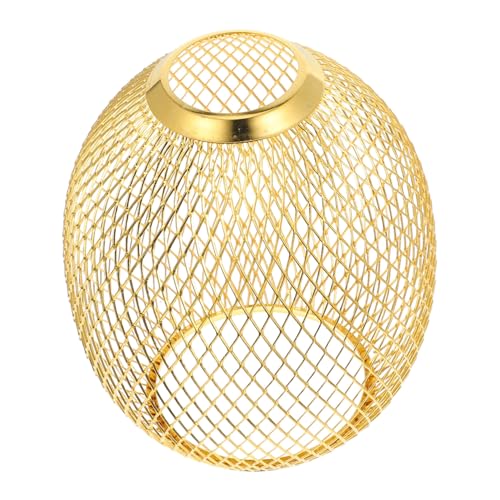 GLSTOY Lampenschirm Trommel Form Hohl Retro Draht Vintage Design Für Wohnzimmer Esszimmer Schlafzimmer Beleuchtung von GLSTOY