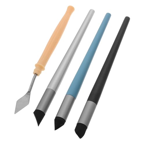 GLSTOY Ölmalerei Blending Sponge Pen mit Weichen Schwammkugeln und Schaber Langlebiges Pastell und Tintenmischwerkzeug für Sanfte Farbverläufe bei Öl Skizzen und Aquarell GLSTOY Ölmalerei Blending Sponge Pen mit Weichen Schwammkugeln und Schaber Langlebiges Pastell und Tintenmischwerkzeug für Sanfte Farbverläufe bei Öl Skizzen und Aquarell von GLSTOY