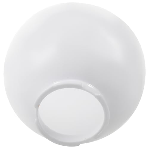 GLSTOY Outdoor Lampenschirm Kugel Milchglas Lichtabdeckung für Gartenlaternen Design für Stimmungsvolle Beleuchtung und Vielfältige Nutzung von GLSTOY
