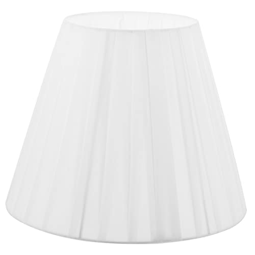 GLSTOY Pleated Cloth Lamp Shade Abnehmbarer Lampenschirm Für Tischlampen Stilvoll Und Elegant Geeignet Für Schlafzimmer Und Wohnzimmer Dimmbar Und Augenschonend von GLSTOY