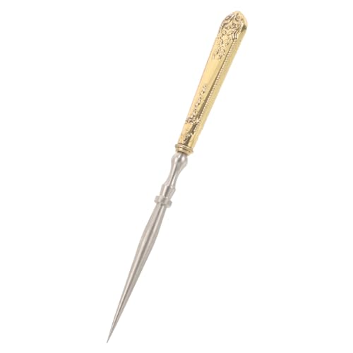 GLSTOY Nähahle Werkzeug Für Leder Handwerk Vintage Reparaturahle Robuste Und Dekorative Ahle Zum Nähen Und Tragen von GLSTOY
