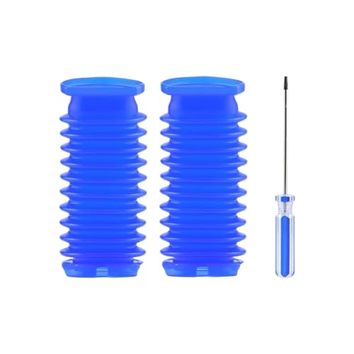 Kompatibel for Dyson V8 Slim V10 Slim V12 Slim Soft Velvet Roller Saugschlauch Ersatzteil Blauer Schlauch Staubsaugerzubehör(1 item) von GLSZNQO