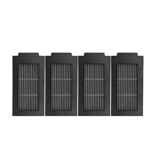 Kompatibel for ECOVACS T50 PRO OMNI / T50 OMNI Roboter-Staubsauger Ersatzteile Hauptseitenbürsten Mopptücher Filter Staubbeutel Zubehör(Light Grey) von GLSZNQO