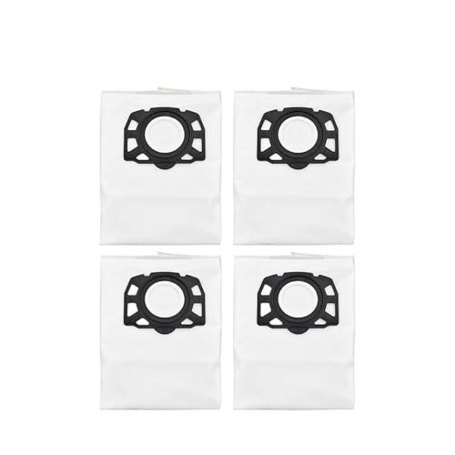 Kompatibel for Karcher WD4 WD5 WD6 Vliesfilterbeutel KFI 487 Vakuum for Reiniger(4pcs) von GLSZNQO