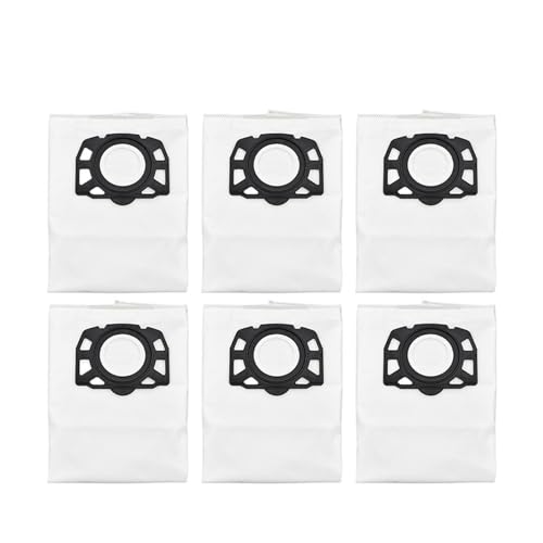 Kompatibel for Karcher WD4 WD5 WD6 Vliesfilterbeutel KFI 487 Vakuum for Reiniger(6pcs) von GLSZNQO