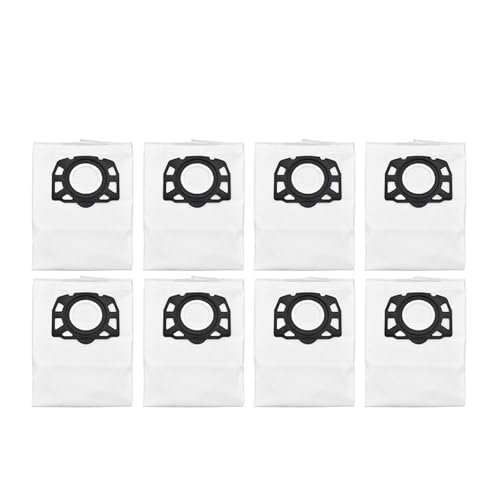 Kompatibel for Karcher WD4 WD5 WD6 Vliesfilterbeutel KFI 487 Vakuum for Reiniger(8pcs) von GLSZNQO