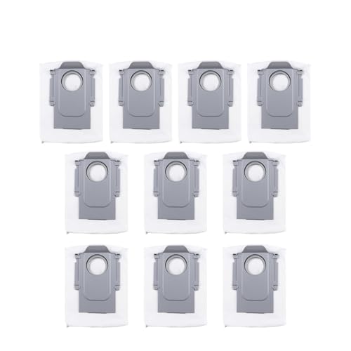 Kompatibel for Roborock P10 A7400RR /S8 MaxV Ultra/Q Revo Roboter-staubsauger Zubehör Staub Taschen Ersatz Teile(10PCS) von GLSZNQO