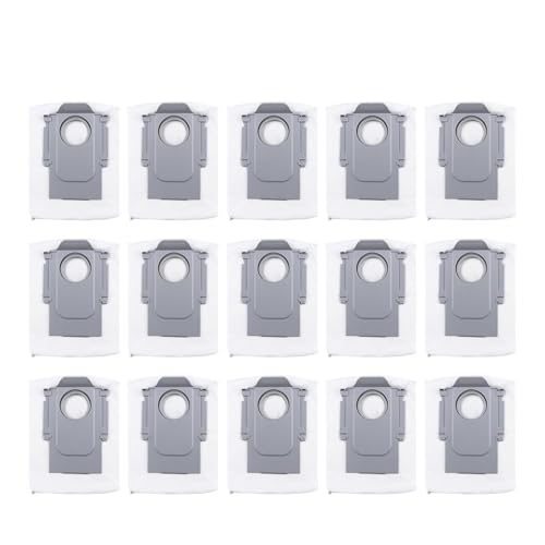 Kompatibel for Roborock P10 A7400RR /S8 MaxV Ultra/Q Revo Roboter-staubsauger Zubehör Staub Taschen Ersatz Teile(15PCS) von GLSZNQO