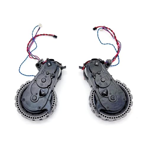 Rad Kompatibel for Ecovacs Deebot X1 OMNI / T10 /X1 Plus/ T20 Linke Und Rechte Räder Roboter Staubsauger Teile Zubehör(Wheels 1Pair) von GLSZNQO