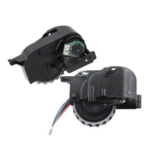 Staubsauger-Radmotorbaugruppe, kompatibel mit Samsung VR5000R VR05R5050W Roboter-Staubsauger, Teile, Räder, Zubehör, Ersatz(L and R wheel) von GLSZNQO