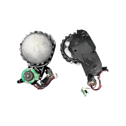 Stick Reise Rad Kompatibel for Dreame D9 / S10 / L10S / L10 Pro / D9 Plus / L10 Ultra Staubsauger Teile(As Shown Left Wheels) von GLSZNQO