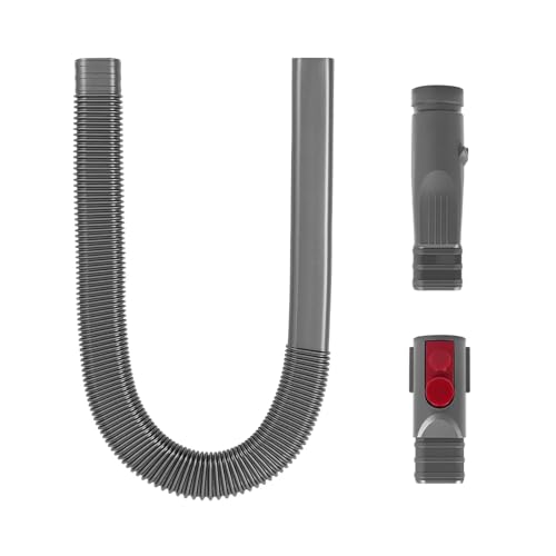 Trockner-Entlüftungsschlauch-Teile, kompatibel mit Dyson V6 V7 V8 V10 V11 V15 Staubsauger, Fussel-Entferner, Vakuum for Reinigen(Gray) von GLSZNQO