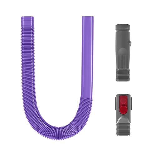Trockner-Entlüftungsschlauch-Teile, kompatibel mit Dyson V6 V7 V8 V10 V11 V15 Staubsauger, Fussel-Entferner, Vakuum for Reinigen(PURPLE) von GLSZNQO
