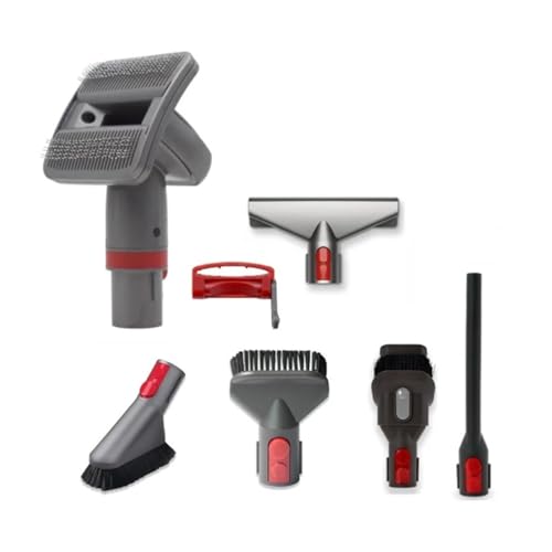 UNCL Staubsaugerzubehör, Ersatzbürste, kompatibel mit Dyson GEN5 G5 V15 V12 V11 V10 V8 V7, kabelloses Haustierpflege-Aufsatzset UNCL Staubsaugerzubehör, Ersatzbürste, kompatibel mit Dyson GEN5 G5 V15 V12 V11 V10 V8 V7, kabelloses Haustierpflege-Aufsatzset von GLSZNQO
