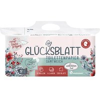 GLÜCKSBLATT Toilettenpapier samtweich 4-lagig, 8 Rollen GLÜCKSBLATT Toilettenpapier samtweich 4-lagig, 8 Rollen von GLÜCKSBLATT