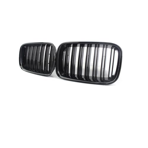 GLYGLY Auto Front Kühlergrille für BMW 3 Series E36 1992-1996 OE : 51138122237 51138122238, Stoßstangengitter für die Frontpartie Zierabdeckung mit Lamellen Grill Frontgrill,Bright Black GLYGLY Auto Front Kühlergrille für BMW 3 Series E36 1992-1996 OE : 51138122237 51138122238, Stoßstangengitter für die Frontpartie Zierabdeckung mit Lamellen Grill Frontgrill,Bright Black von GLYGLY