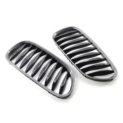GLYGLY Auto Front Kühlergrille für BMW Z4 E85 2003-2007 OE : 51117117757 51117117758, Stoßstangengitter für die Frontpartie Zierabdeckung mit Lamellen Grill Frontgrill GLYGLY Auto Front Kühlergrille für BMW Z4 E85 2003-2007 OE : 51117117757 51117117758, Stoßstangengitter für die Frontpartie Zierabdeckung mit Lamellen Grill Frontgrill von GLYGLY