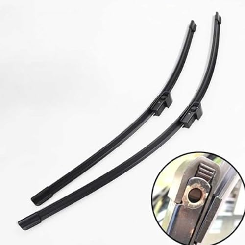 GLYGLY Auto Scheibenwischer für Audi A4 B6 8E 8H 2000-2003 22"+22", Frontwischerblatt-Set Für Windschutzscheibe Fenster Regenbürsten Auto Scheibenwischer von GLYGLY