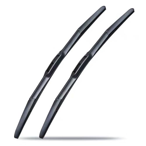 GLYGLY Auto Scheibenwischer für Civic 2009-2016 26"+22", Frontwischerblatt-Set Für Windschutzscheibe Fenster Regenbürsten Auto Scheibenwischer von GLYGLY