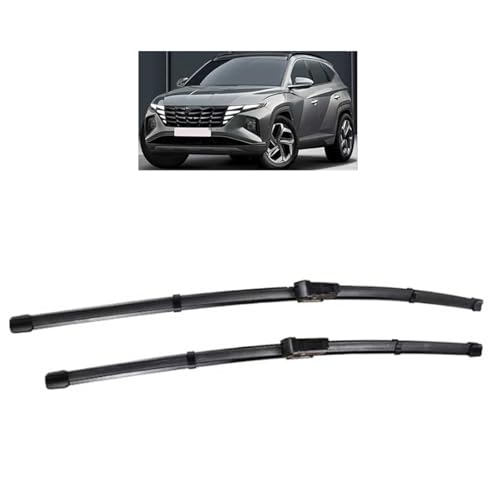 GLYGLY Auto Scheibenwischer für Hyundai Tucson 2019-2023 26"+17", Frontwischerblatt-Set Für Windschutzscheibe Fenster Regenbürsten Auto Scheibenwischer von GLYGLY