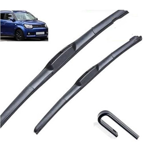 GLYGLY Auto Scheibenwischer für Mazda 3 Axela 2014-2017 24''+ 17'', Frontwischerblatt-Set Für Windschutzscheibe Fenster Regenbürsten Auto Scheibenwischer von GLYGLY