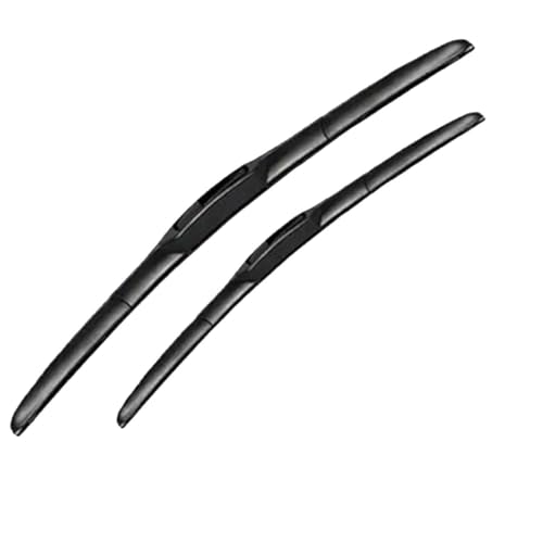 GLYGLY Auto Scheibenwischer für Nissan Qashqai J12 2021-2024 26"+17", Frontwischerblatt-Set Für Windschutzscheibe Fenster Regenbürsten Auto Scheibenwischer von GLYGLY