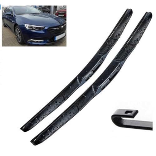 GLYGLY Auto Scheibenwischer für Opel Insignia B 2017-2023 24"+20", Frontwischerblatt-Set Für Windschutzscheibe Fenster Regenbürsten Auto Scheibenwischer von GLYGLY